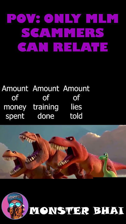 Only MLM scammers will relate. #mlmscamexposed #mlm #viral