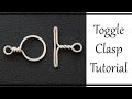 How to Make a Wire Wrapped Toggle Clasp - Easy Beginner Jewelry Tutorial