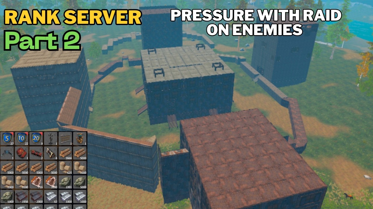 Part 2 — Fun, Fun And Fun Against enemies Raid #lastislandofsurvival #lios #rust