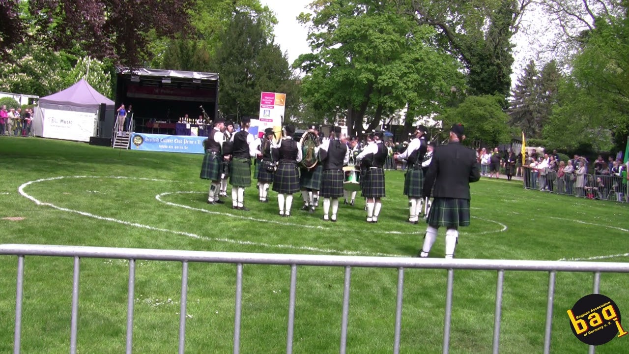 The Dresden Pipes & Drums Grade 4 March, Peine Pipe Band