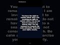 What To Say During A Police Stop — Know Your Rights #Shorts