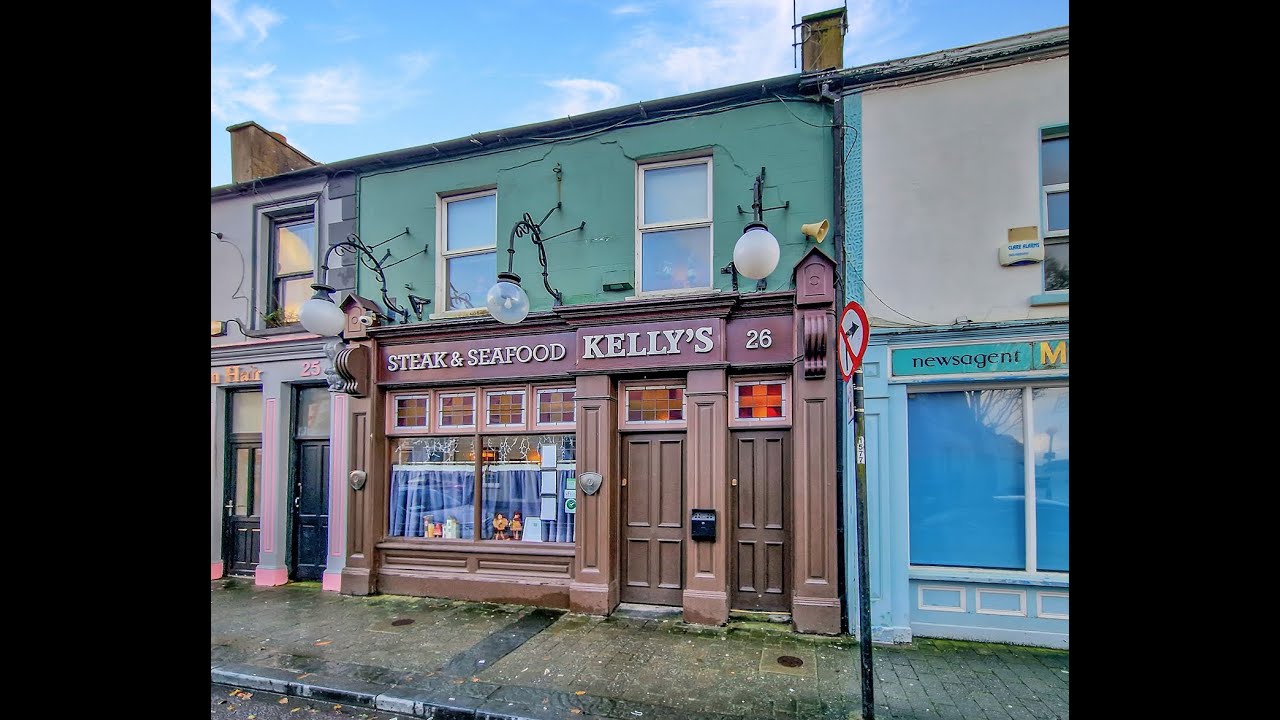 Kelly's Bar & Restaurant, Kilrush, Co. Clare. V15 VA47 YouTube