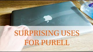 5 surprising uses for PURELL (hand sanitiser) DIY Satisfying Cleaning Video