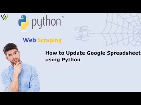 Video: Kan Python læse Google Sheets?