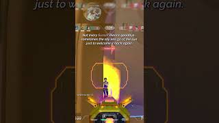 The sun sets... but it always returns. So can love. Let the space heal, not erase. #fyp #valorant