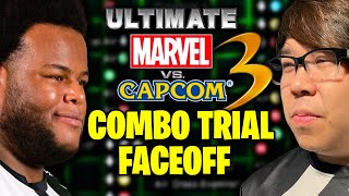 THE ULTIMATE COMBO TRIAL FACE OFF: JUSTIN WONG VS. KIZZIE KAY (UMVC3 Edition)