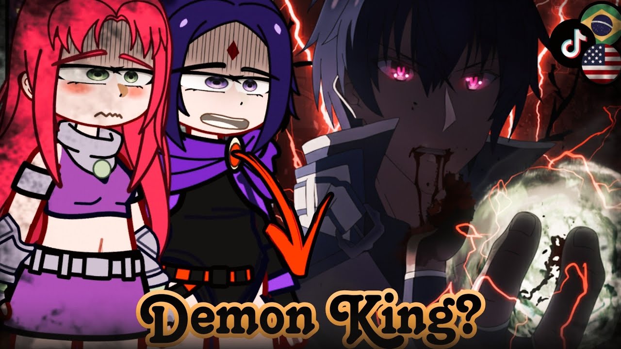 🇺🇲🇧🇷Teen Titans React to Robin As Anos Voldigoad - Gacha React 