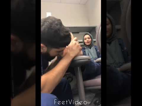 Smelling hijab feet asmr