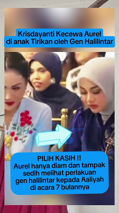 DIANAK TIRIKAN OLEH GEN HALILINTAR AUREL TERLIHAN SANGAT KECEWA 😱#krisdayanti #shortvideo #shorts
