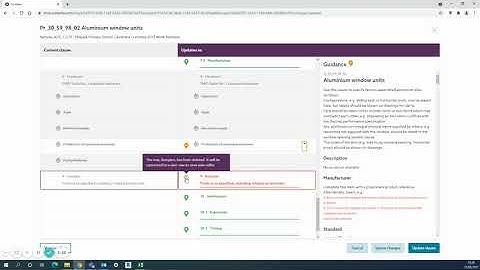 NBS Chorus Training (Uniclass): Part 9 of 9 - Applying updates and checking publish history