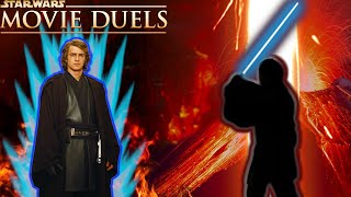 Tragedy of the Jedi! (Movie Duels Remastered) Anakin Skywalker vs Dark Obi-wan Kenobi