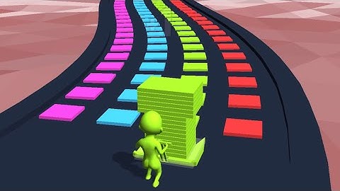 STACK COLORS 🌈 ⭐️- All Levels Gameplay Android, iOS v.65