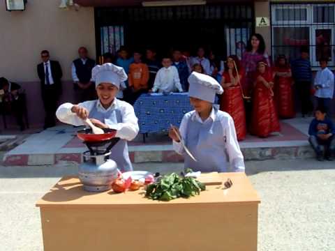 KARGIN ORTA OKULU ' ıspanaklı yumurta '