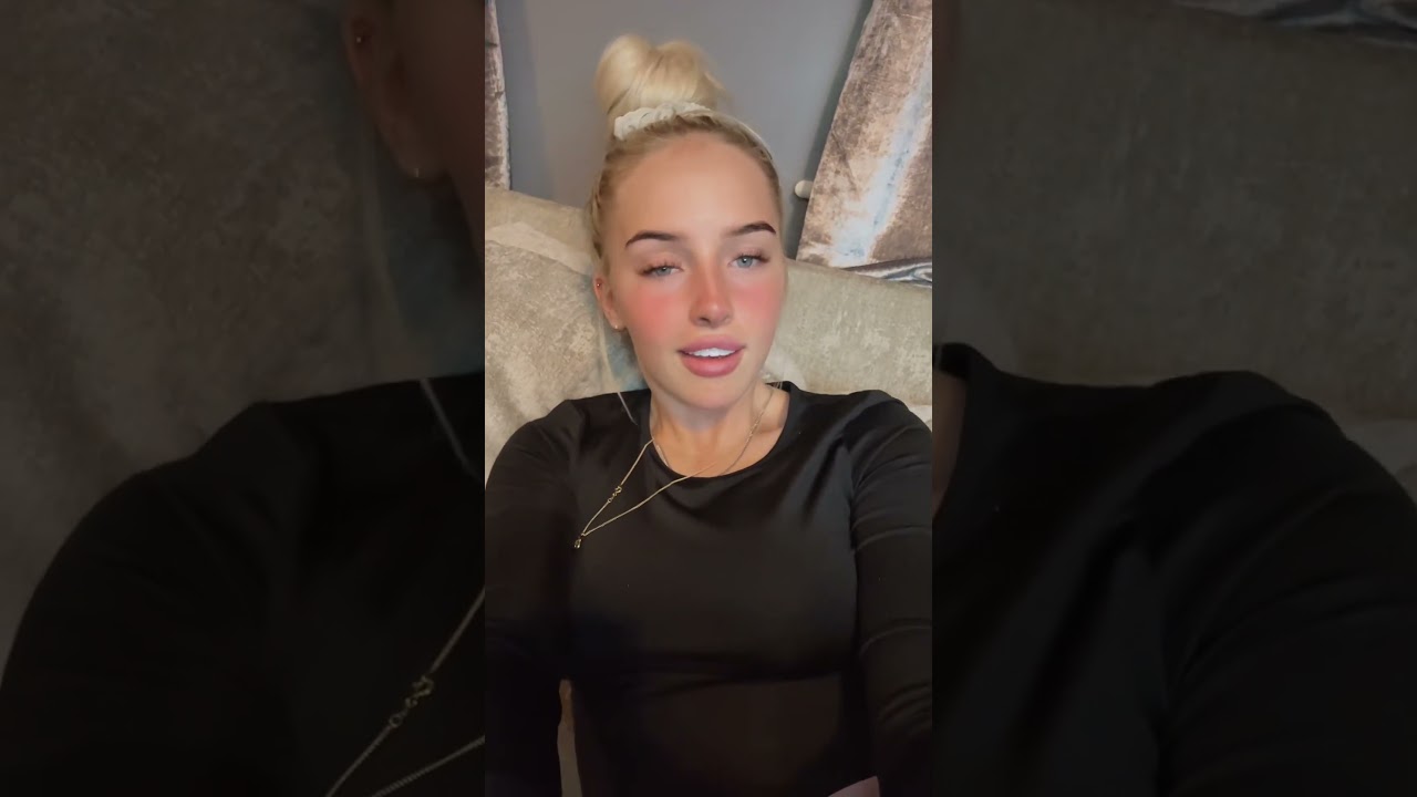 Blonde Woman Sings Along