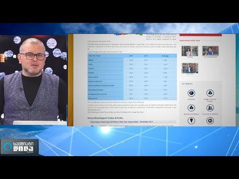 ISET: საახალწლო სუფრის გაწყობა ₾161.60 ჯდება