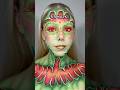 VENUS FLY TRAP MAKEUP?🪴#creativemakeup #makeup #transformation
