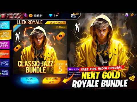 NEXT GOLD ROYALE BUNDLE IN FREE BUNDLE 