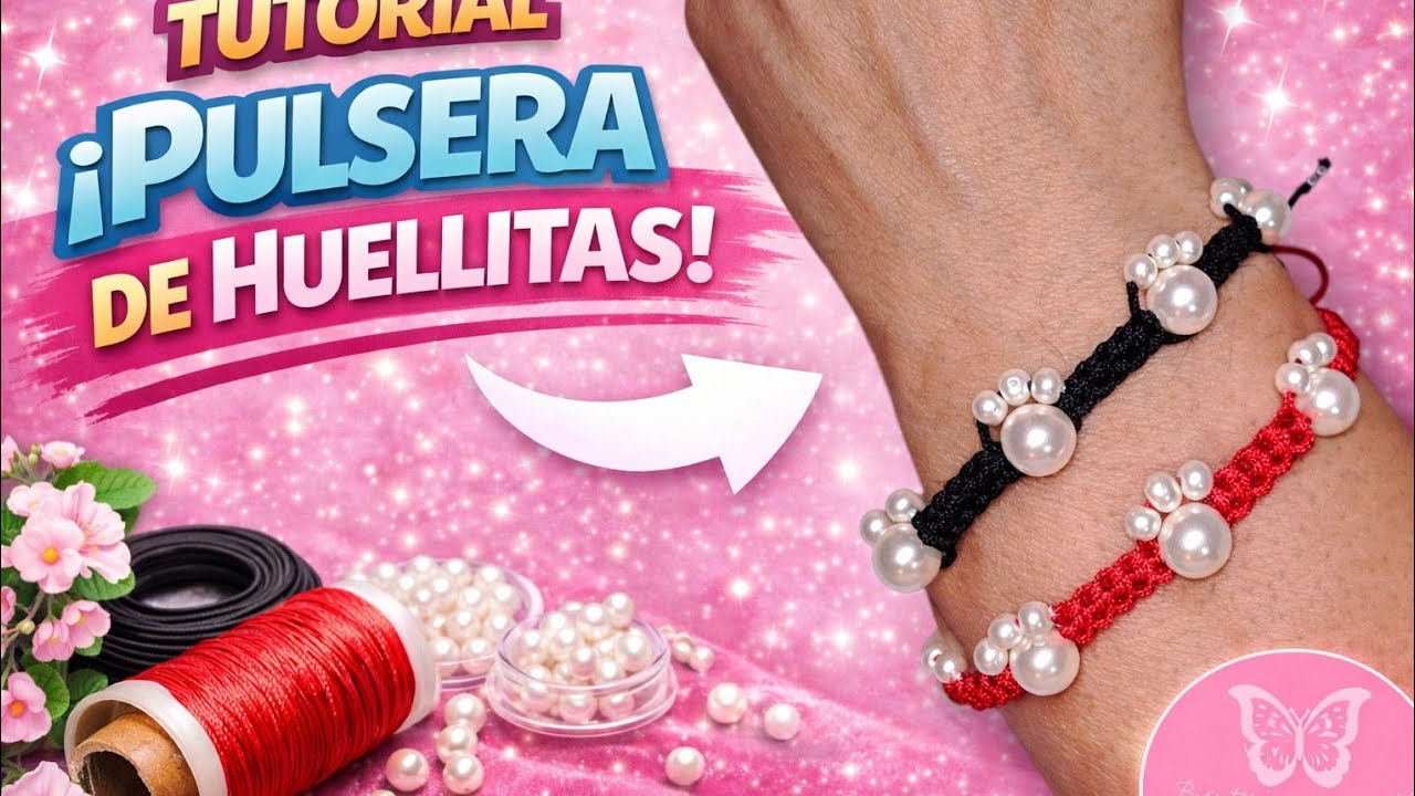✨Pulsera de hilo chino fácil 📿🐾 #diy #bisuteria 