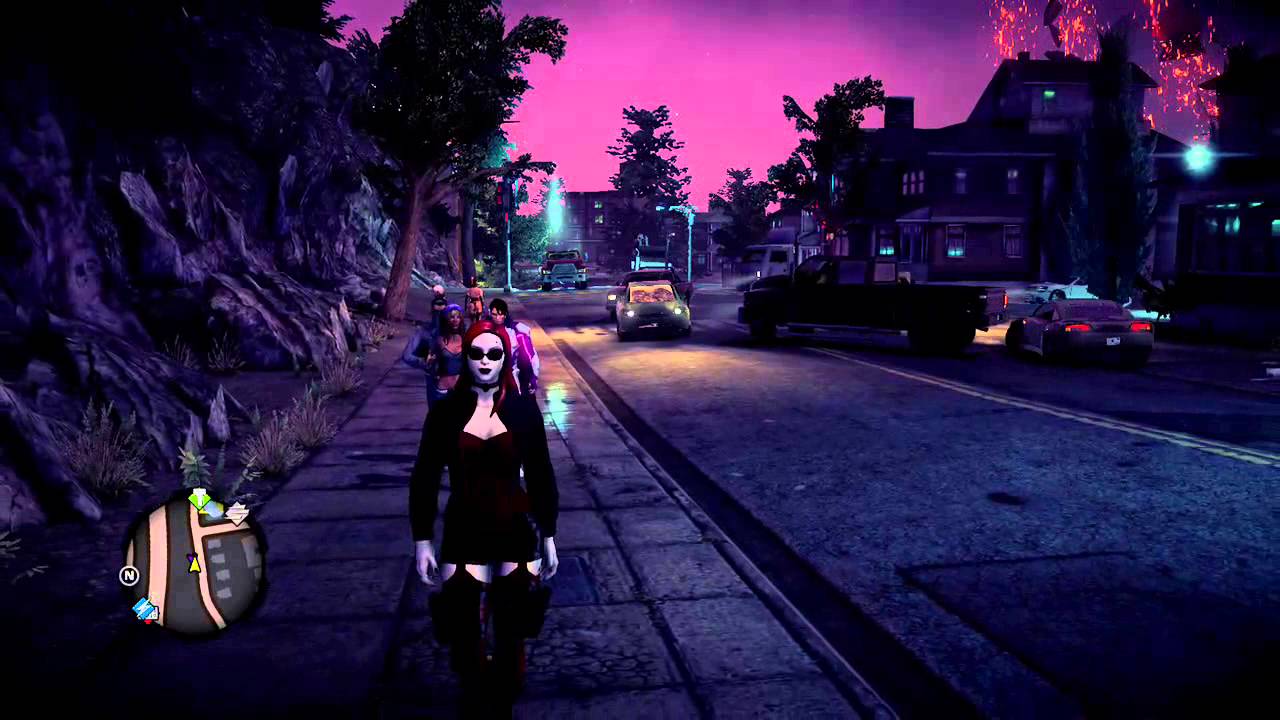 Saints Row IV: Re-Elected-Fun Shaundi flirts with Matt Miller