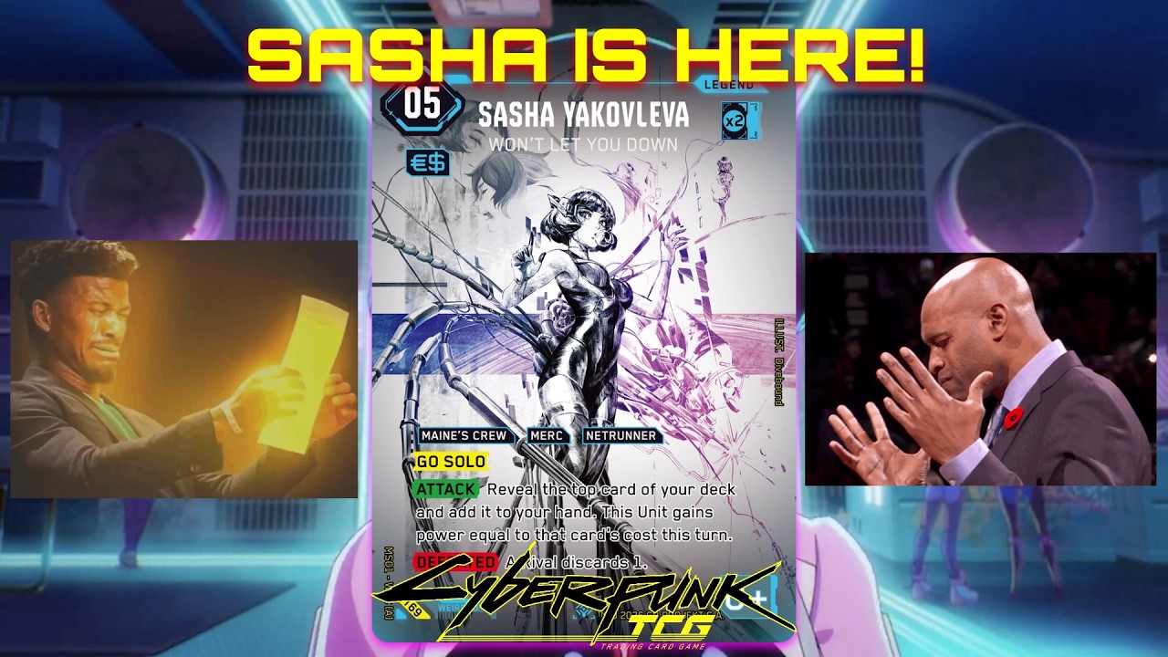 Every Cyberpunk TCG Update Across Anime Expo Weekend + New Card