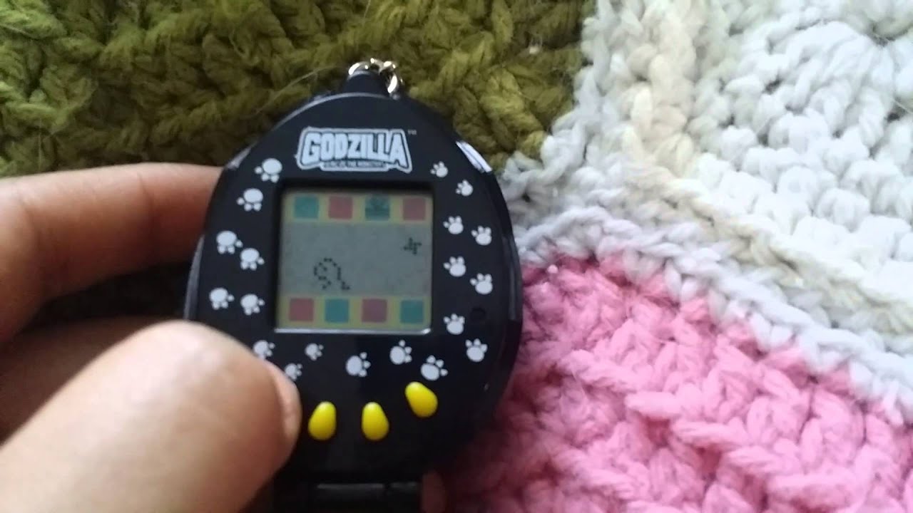 Godzilla virtual keychain pet YouTube