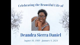 Deandra S. Daniel Funeral Service: January 21, 2024