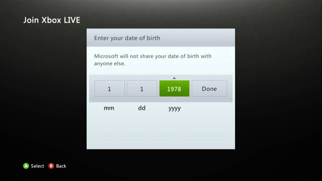 How To Sign Up For Xbox Live(2013) - YouTube