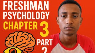Freshman Psychology Chapter 3 Afaan Oromoon Pt 1 Freshmancourse ...