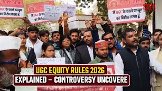 Explained Ugcs Equity Rules 2026 What They Say And Why There Is Controversy Over Them