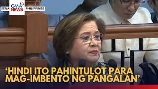 Leila de Lima emphasizes issue regarding VP Sara Duterte's confidential funds | GMA News