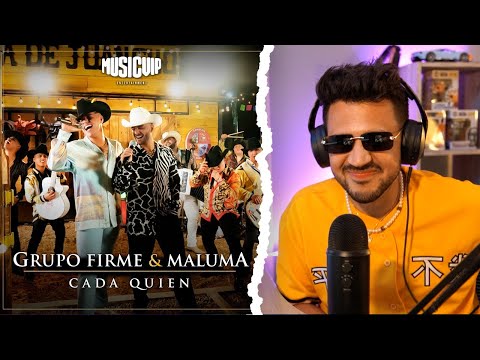 REACCIÓN a Grupo Firme + Maluma – Cada Quien (Official Video)