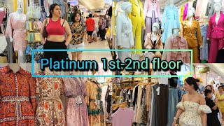 Walking at Platinum Fashion Mall 1st-2nd floor Update 30/04/24 Bangkok Shopping Mall, แพลตตินั่ม