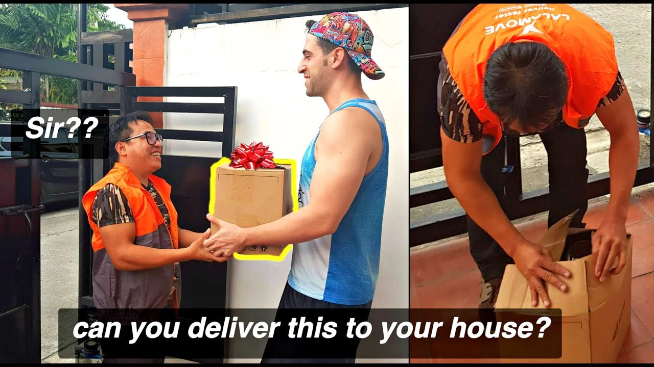 BOOKED a Lalamove Delivery Driver & GIVING Him My PACKAGE + MONEY TIPS ...