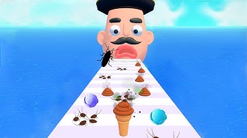 Stacky Ice Cream Runner - SpeedRun All Levels Gameplay Walkthrough Android,ios New Update Ep2