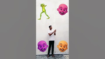 Upin ipin head to dancing frog,, joker,, gorilla & dame tu cosita - magic #tranding #vfxlavnish