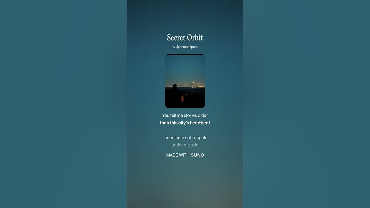 "Secret Orbit" - Synthia Nova (An AI-Generated Song) "Secret Orbit" - Synthia Nova (An AI-Generated Song)
