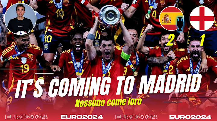 🏆🇪🇸 [STRAMERITATO] LA SPAGNA È CAMPIONE D’EUROPA❗️INGHILTERRA ANCORA A MANI VUOTE
