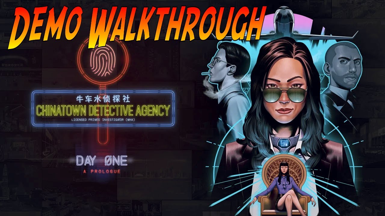 Chinatown Detective Agency: Day One | Prologue Gameplay Walkthrough | No Commentary