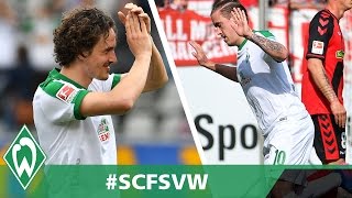 Thomas Delaney Hattrick & Max Kruse Traumtor | SC Freiburg - Werder Bremen 2:5