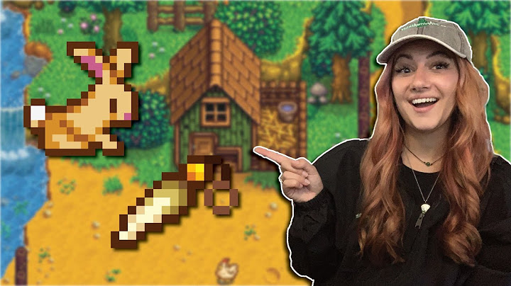 How to get Rabbit's Foot in Stardew Valley