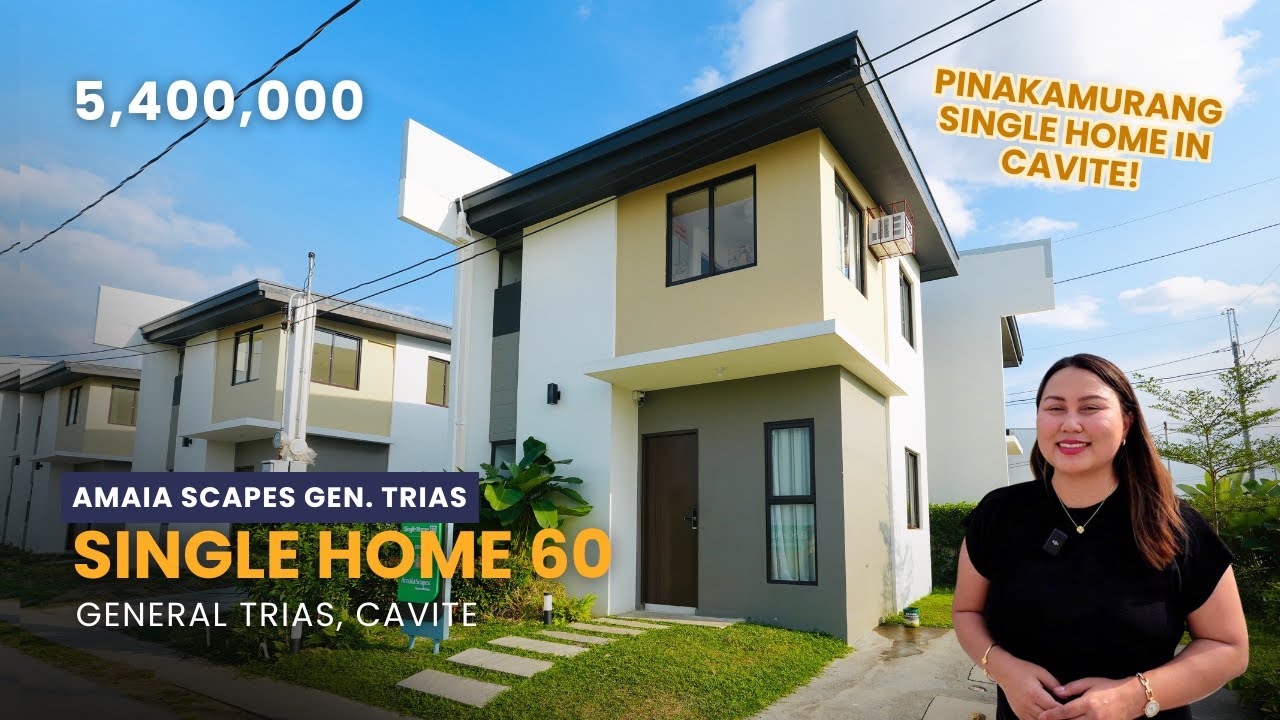 House Tour 65 | Modern Affordable 3BR House and Lot General Trias Cavite | Single Home Amaia Scapes