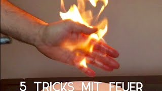 2 stücke zaubern feuer flamme hand gimmicks close up bühne magic trick hotH5 