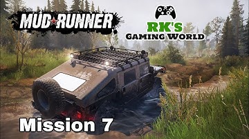MudRunner Mobile Mission 7 | Cross A River | Crazy drive #Mudrunner