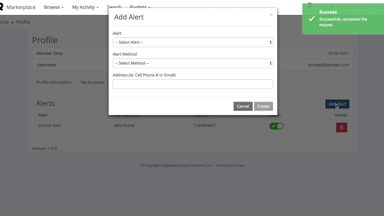 How to set and manage alerts on Dealer Direct