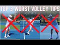 Top 3 Worst Volley Tips & What You Should Be Doing Instead