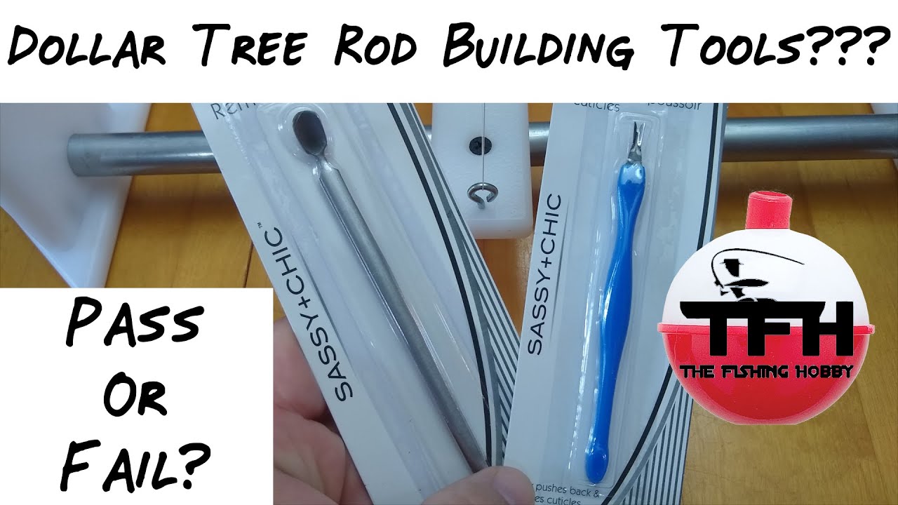 Dollar Tree Rod Building Tools? Let's see if these may be useful for  building custom fishing rods! 