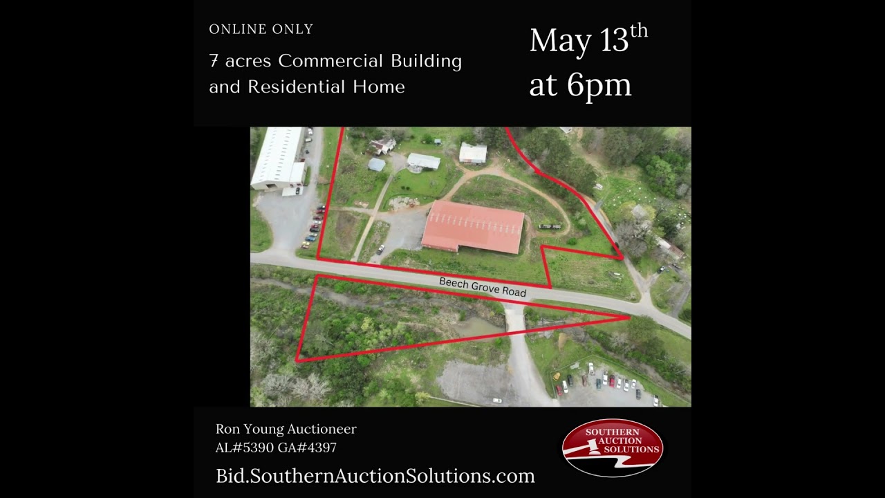 Multi-Use Commercial Property Auction – Online Only