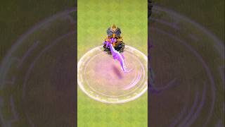 New Defance Revenge Tower Vs Azure Dragon + Range Spell | #clashofclans #clash #coc #cocshorts