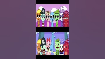 Sprunki Happy Tree Friends Original VS New