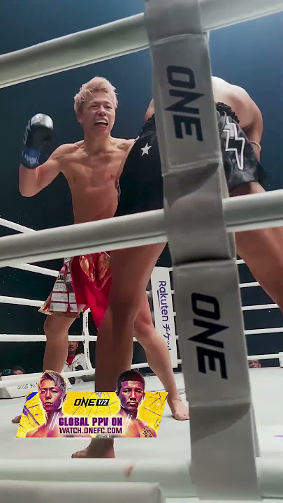 Takeru went HAM on Superlek 🔥 Can he bring this same energy against Rodtang at ONE 172 this Sunday?